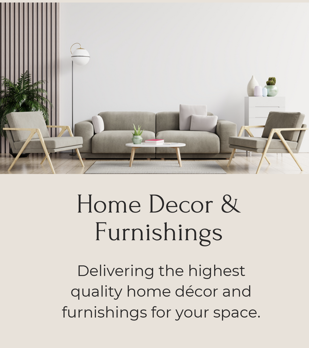 Home Decor & Furnishsings